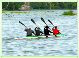 Kayaking in Kerala