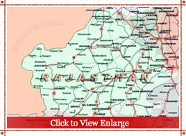 Rajasthan Map