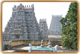 Srirangam Templa Tiruchirapalli